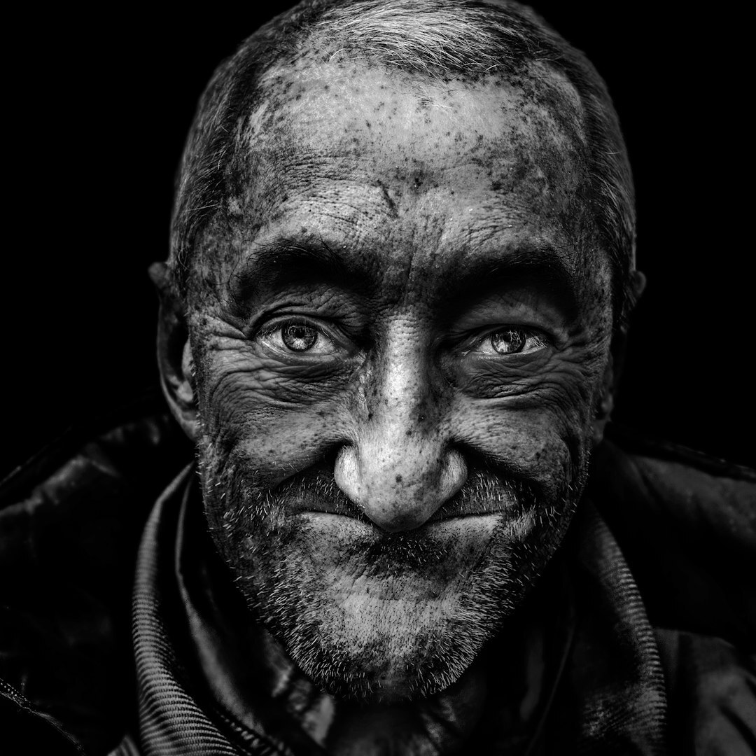 Cheerful senior man in retirement smiling